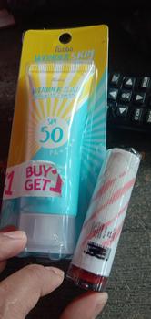 Product Review of Fanbo Wonder Skin Sunscreen & Serum - SPF 50 PA ++++ 30gr - Sunscreen Wajah  no Paraben - Tekstur Ringan - Tidak Lengket - Melembabkan - Semua Jenis Kulit - Mencegah Penuaan Dini -kulit Glowing dan terbebas dari Sinar UV dengan ketahanan 8 jam from w**y 0