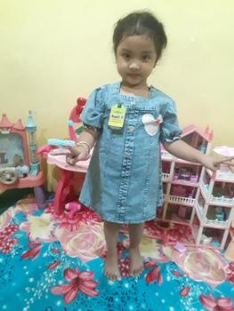 Product Review of Fanny - Dress Jeans Korea Anak Usia 2- 5 Tahun from r**p 0