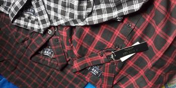 Product Review of KEMEJA FLANEL PRIA LENGAN PANJANG MOTIF GARIS-GARIS DISTRO PREMIUM IMPORT from f**1 0