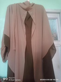 Product Review of Gamis motif Teratai Gamis printing Jumbo Gamis Muslim Wanita Dewasa from r**3 0