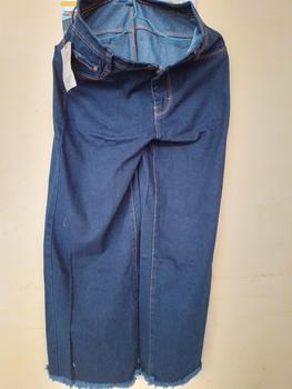 Product Review of Celana Jeans Kulot Panjang  Wanita Lipat  Tebal dan Lembut from @**N 0