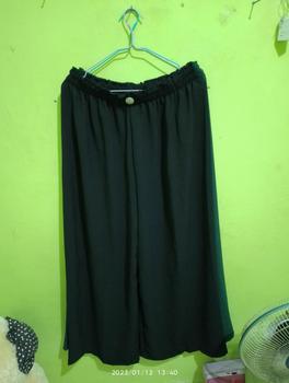Product Review of Isi 3 pcs - Kulot crinkle jumbo bb 85 cocok buat ibu hamil- Celana bumil big size kringkel airflow premium from R**1 2