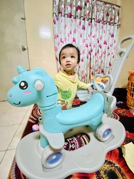 Product Review of Mainan Jungkat Jungkit Anak Seesaw Prosotan Kuda Kudaan Permainan Plastik Mainan Anak Balance Lucu 001-M1503 from A**i W**a S**i R**a 1