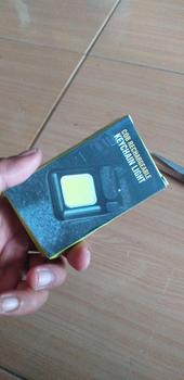 Product Review of Mini COB keychain light rechargeable lampu LED cas mini lampu led gantungan kunci lampu camping emergency from A**🇸 0