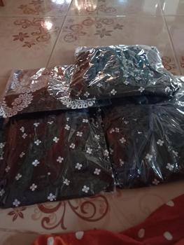 Product Review of COUPLE GAMIS ALL SIZE KEMEJA PENDEK BALOTELLI SILVER from S**y ** 1