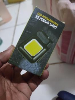 Product Review of Mini COB keychain light rechargeable lampu LED cas mini lampu led gantungan kunci lampu camping emergency from 𝙟**𝙤 𝙢**𝙤 0