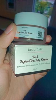 Product Review of (1PCS) 2in1 CRYSTAL PINK JELLY SERUM from O**🦩 0