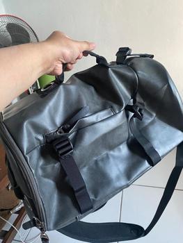 Product Review of Leather Concept HIKEABU Tas Ransel Kulit Pria Backpack Pria Waterproof HIKE ABU travel from S**o 0