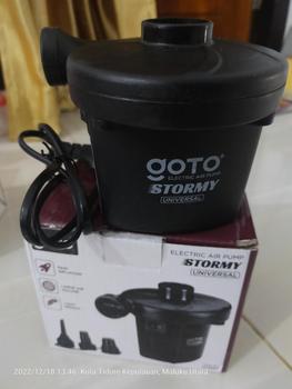 Product Review of Goto [COD] Stormy Pompa Angin Listrik Kolam Renang Kasur Elektrik Air Pump from e**z 0