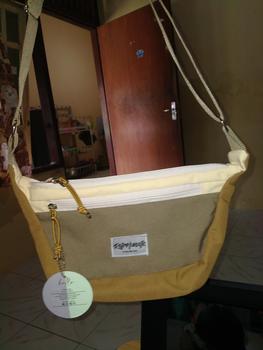 Product Review of Tas Selempang / Slingbag Kanvas Premium Zepeto Canvas from Y**d 1