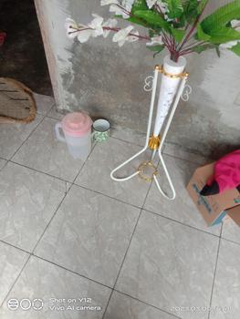 Product Review of bunga hias bunga pojok sakura mihua k 14 set pot besi BUNGA PELASTIK from A**5 2