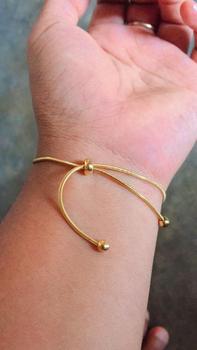 Product Review of Gelang Tangan Wanita Serut Polos Gl182 from l**i 0