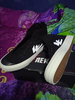 Product Review of Sneakers Aekoshoes Two Years High blackwhite Originall Produk Lokal Made In Indonesia from r** 0