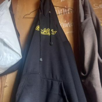 Product Review of CAMOXS Jaket Sweater Hoodie Pria Distro Original Aesthetic Grafity Hitam Good Vibes Motif Fleece Tebal Oversize M-XXL Terbaru Dan Terlaris Cowok Jumper Keren Zipper Suiter Bandung from k**l k**g 0