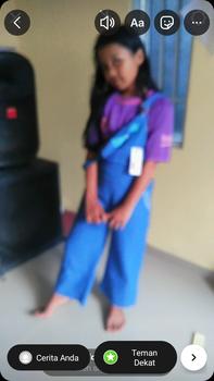 Product Review of Hanila Baju Kodok Anak Kulot Jeans Umur 5-15tahun from ▞** 🅻**🅰 ▞** 1