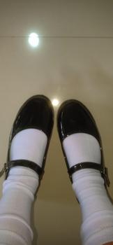 Product Review of Sepatu loafers wanita sepatu Loly MJ Hitam Putih Shoes Sandal Sendal fantofel  korea from i**e n**e 0