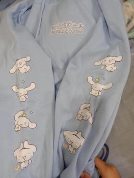 Product Review of CINNAMONROLL HOODIE JUMPER UNISEX M - XXL ( SABLON ) from 🐥** 0