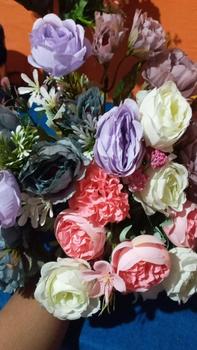Product Review of [COD] Terlaris Bouquet bunga P51 RongHua Artifisial Dekorasi from I**a 0