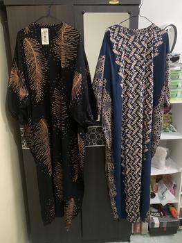 Product Review of Gamis Kaftan Daunda Jumbo Alsize Rayon Premium ld 150 muat bb sampai 125 kg formal muslim Nyaman Panjang from O**y M**️ 0