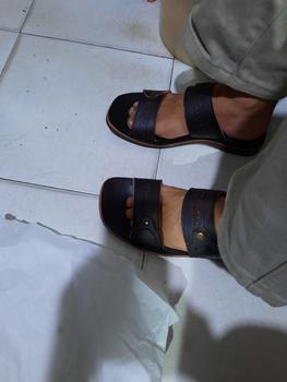 Product Review of Sandal Lelaki Ban 2 Asli Kulit Sapi | Kode 4012 Sol Karet from u**l 0