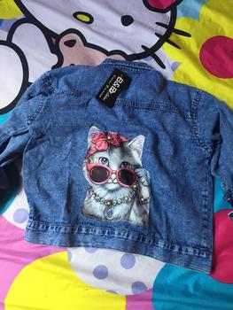 Product Review of 3D JAKET JEANS VIRAL SNOW PITA ANAK PEREMPUAN UMUR 1-10 TAHUN bunda #Katun #Santai from 𝙎**🌸 0