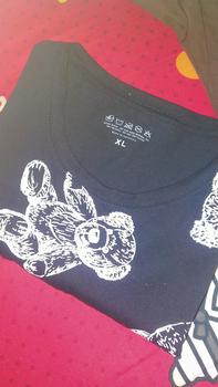 Product Review of METFORYOU Kaos Wanita Oversize - Big Teddy Fullprint from p**✧ 3