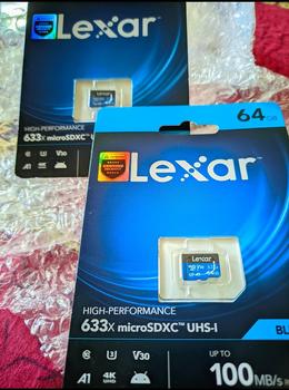 Product Review of Lexar Micro SD 64GB 633X MicroSDHC R 100Mbps High Performance from R**I 0