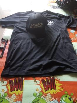 Product Review of Kaos Gratis Topi Custom Nama Akun Kalian, sablon depan belakang from W**1 0