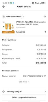 Product Review of (PROMO) AZARINE - Hydrasoothe Sunscreen SPF 45 Series BUKAN BUNDLING from k**g 2