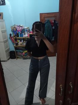 Product Review of Sevins - Highwaist Kulot jeans Light Grey from c** 0