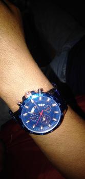 Product Review of Jam Tangan Pria terbaru kekinian Jam Tangan Pria Keren-Jam Tangan Pria Anti Air -Jam Tangan Pria Tali Kulit/Rantai stanlies C C15 bisa cod Quartz Titanium Watch Waterproof Watch from 🅰**d ** ⚙**🚛 0