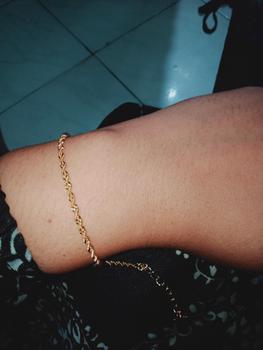 Product Review of Gelang tangan wanita motif plintir GT18-137A from d**7 0
