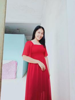 Product Review of KC - Malika Midi Dress - 2 Size - Square Neck Chiffon ada furing from ** 0