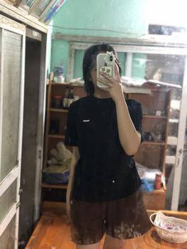 Product Review of Áo Thun Nữ HIADA Cổ Tròn Baby Tee 100% Cotton Thoáng Mát Top from H**g T** 1