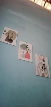 Product Review of Set Hiasan Dinding Abstrak Dapat 3 Panel Walldecor - SETABSTRAK-07 from v**a 0