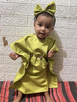 Product Review of Kaftan bayi dan anak perempuan bahan balotely 0-2tahun (Set bando) from p**4 0