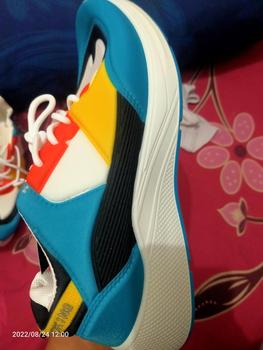Product Review of Larocking - Zavyr Biru Kuning | Sepatu Sneakers Running Gym Shoes Abu Outdoor from S**🍫 1
