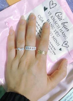Product Review of Nhẫn mắt xích chéo ghết bạc ta MAINOMI sang xịn cá tính độc đáo MAINOMI from C** c** 0