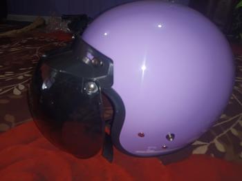 Product Review of Helm Bogo full leher retro premium SNI dewasa hijab Wanita Pria SNI Terbaru Kaca Cembung Motorcycle from k**h 0