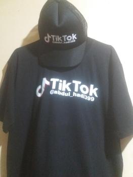 Product Review of Kaos Gratis Topi Custom Nama Akun Kalian, sablon depan belakang from A**i 0