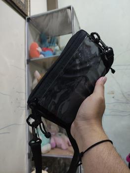 Product Review of Sidekick Project Handbag Pria CAFO Morphogenesis - Clutch Warna Hitam from R**d B**g 1