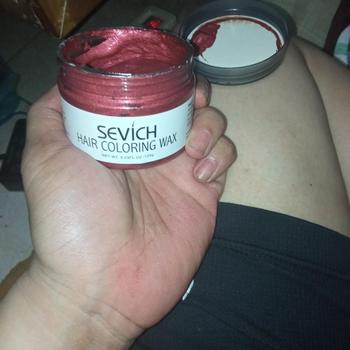 Product Review of Sevich Original Wax Pomade Clay Waterbased Hair Styling Gel Pomade Cat Pewarna Rambut Dye 9 Varian Warna from r**r 1