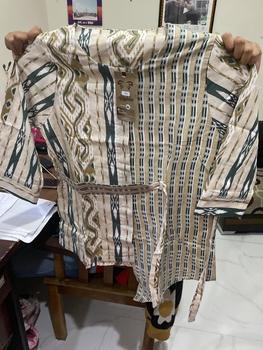 Product Review of Blouse Songket Atasan Batik Jumbo Baju Busui Baju Busui from V**🌸 0