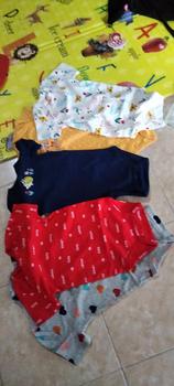 Product Review of YOURBABYNEEDS Bodysuit Jumper Lengan Pendek Bayi Perempuan dan Bayi Cowok 5in1 Motif Karakter Lucu Berbahan Katun Adem Premium Import Nyaman Digunakan Untuk Bayi Usia Baru Lahir Newborn Sampai 9 Bulan Baru from n**🤍 0