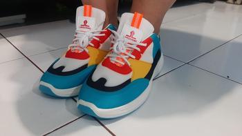 Product Review of Larocking - Zavyr Biru Kuning | Sepatu Sneakers Running Gym Shoes Abu Outdoor from d**a 1