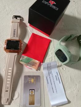 Product Review of Jam Tangan Wanita DIVIGO DV-2110 Transparan Original Digital Kotak Strab Rubber Tahan Air Digital Besi Stainless from M**u A** A**k K** 0