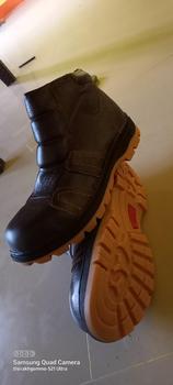 Product Review of Sepatu Boot Safety Kulit Asli Pria Bikers Tiktok Shop STG-SFT Boots Karet from 🆂**🅷 0