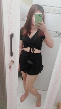 Product Review of SÉT BỘ VÁY BÈO KÈM ÁO DÁNG NGẮN  Women from P**g k**h 💃** 0