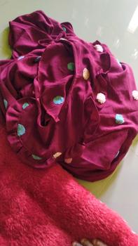 Product Review of (Terbaru) GAMIS BAHAN CRESPO / MOTIF DAUN from j**n f**a 0