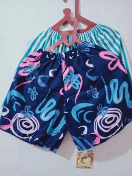 Product Review of (PROMO 5PCS) Celana Pendek Boxer Dewasa Unisex Pria Wanita motif Katun shorts  Santai Surfing Distro from d**y 0